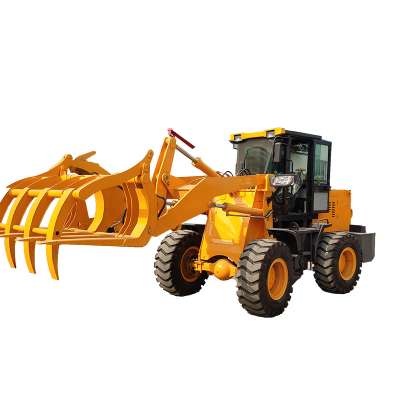 Agricultural Wheel Loader Skid Steer Loader with trencher attachments